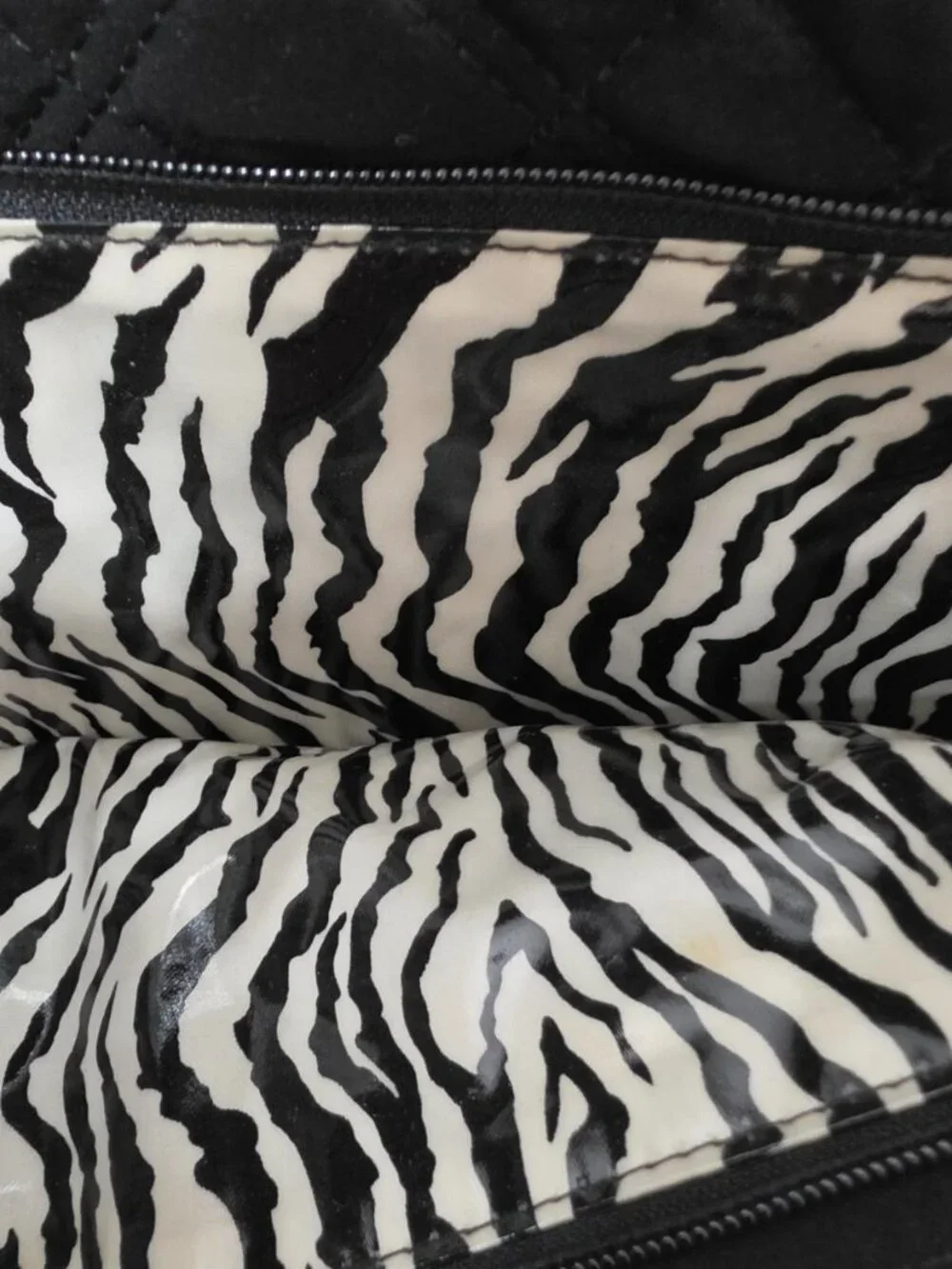 Vera Bradley zebra pattern